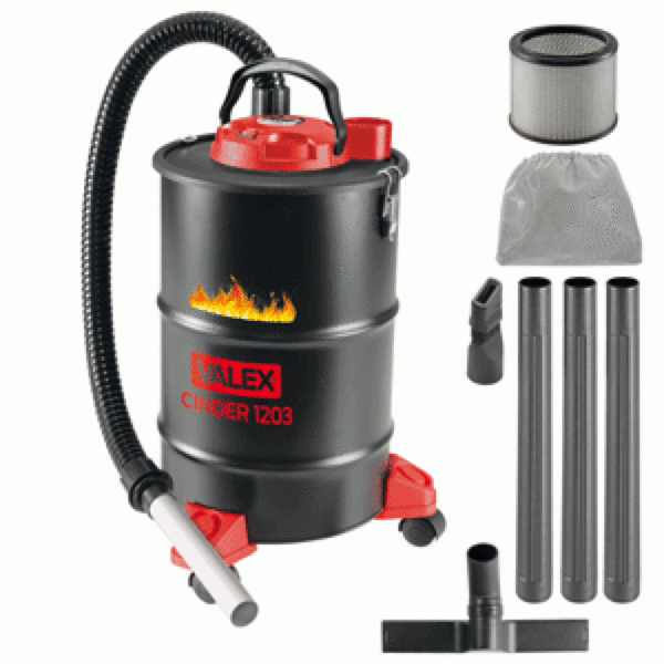 ASPIRACENERE PER CENERI CALDE CINDER 1203 POTENZA 1200W VALEX CODICE 1350135