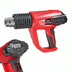 PISTOLA TERMICA PTE2100 + ACCESSORI TEMPERATURA REGOLABILE CON DISPLAY 1352015