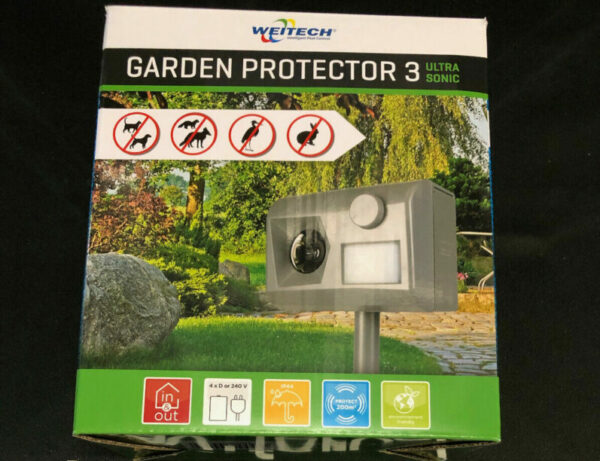 SCACCIA ANIMALI ELETTRONICO WEITECH ALLONTANA CANI GATTI ANIMALI CODICE 235410