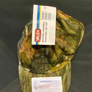 CAPPELLO BERRETTO MIMETICO INVERNALE CON LUCE LED E VISIERA VALEX COD.1960719