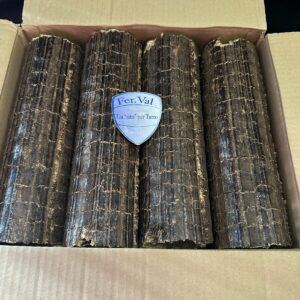 TRONCHETTI DI LEGNO PRESSATI DI LEGNI LATIFOGLIE - 30 KG CIRCA CODICE NOR003TS