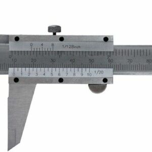 MAURER CALIBRO ACCIAIO INOX CROMATO 1/20 MM 135/220 CON TASCHETTA NERA FI89565
