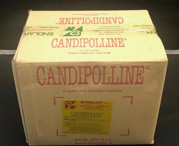 CANDITO MARCA CANDIPOLLINE BIANCO PER L’ALIMENTAZIONE DELLE API 🐝 KG.12