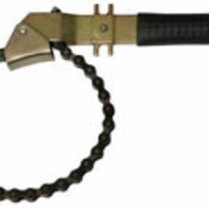CHIAVE IN ACCIAIO A CATENA PER FILTRI OLIO PER MECCANICO IN BLISTER COD.FI80090