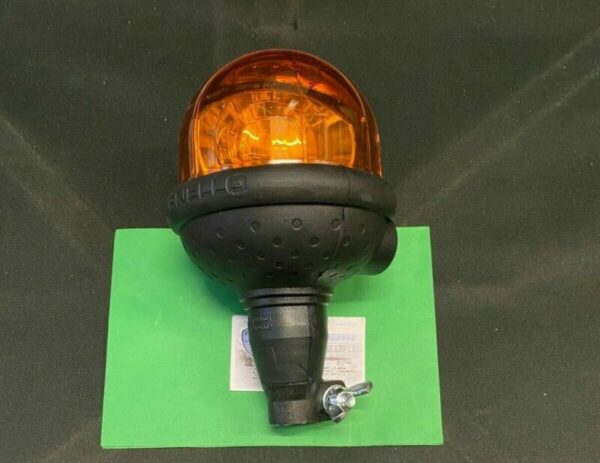 LAMPEGGIANTE GIROFARO SATURELLO 12V ORANGE ATTACCO ASTA MARCA SACEX A28429