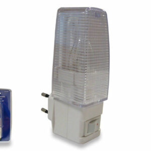 LUCE NOTTURNA PUNTO LUCE CON LAMPADINA AD INCANDESCENZA E14 CODICE 272520