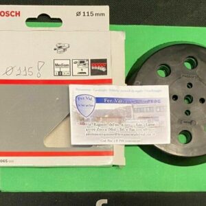 PLATORELLO 8 FORI X LEVIGATRICE ROTORBITALE BOSCH PEX 115