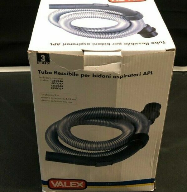 VALEX TUBO FLESSIBILE PLASTICA 3MT ASPIRAPOLVERE APLK APLWORK RICAMBIO 1350065