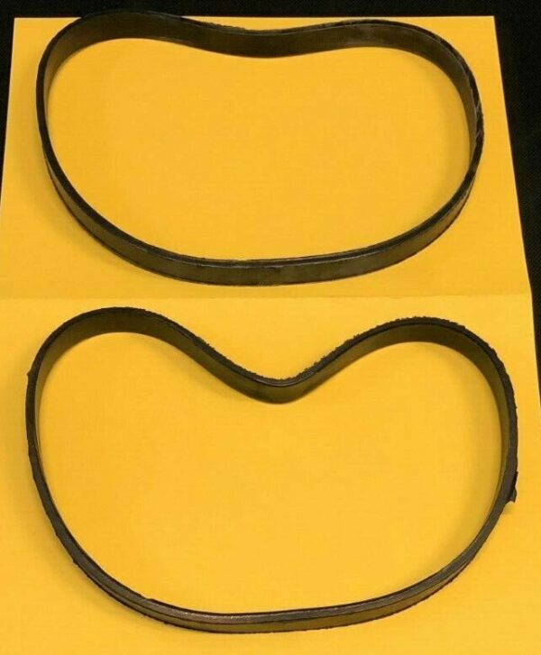 COPPIA DI ANELLI IN GOMMA PER SEGA A NASTRO SN209 RICAMBIO ORIGINALE 3300319