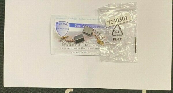 SPAZZOLE SA930/931 9X6X14 PER SMERIGLIATRICE ANGOLARE RICAMBIO VALEX 7250301