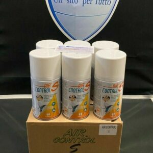 INSETTICIDA PIRETRO NATURALE ZANZARE MOSCHE 6 BOMBOLETTE ORMA AIR CONTROL S