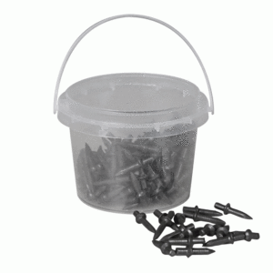CHIODI A PERCUSSIONE 18MM PER FISSAGGIO GRAFFETTE/BANDELLE PZ.200 VALEX 1950300