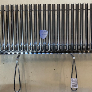 GRATICOLA ACCIAIO CON SISTEMA RECUPERO GRASSO INOX 2 MANICI MISURA 75X35 88101