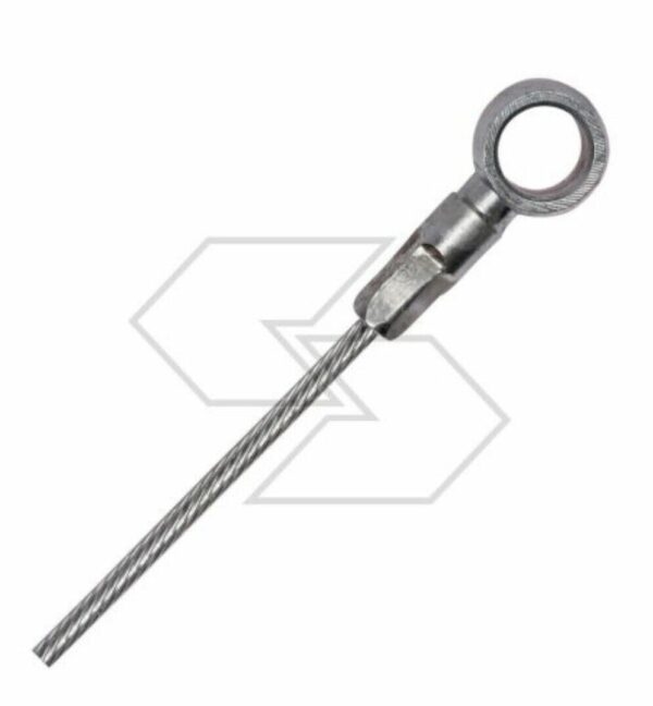 FILO FRENO CON OCCHIO MOTOCOLTIVATORI E TRATTORINI GOLDONI DIAM.3X2000 A02542