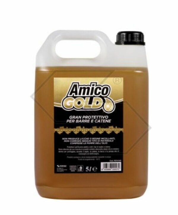 PROTETTIVO AMICO GOLD OLIO CATENA MOTOSEGA 5 LT. ANTIGELIVO -16° COD.R314145