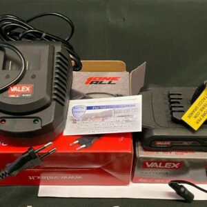 VALEX KIT ONEALL BATTERIA 2Ah - CARICABATTERIA 1,7A 18V CODICE 1997427