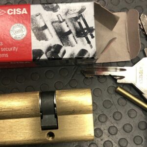 CISA CILINDRO SAGOMATO EUROPEO MM 70-27-43 DECENTRATO OG300.11.0