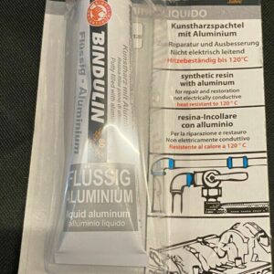 BINDULIN LIQUIDO ALLUMINIO GR.60 PER ALLUMINIO RIPARAZIONE IN BLISTER COD.111917