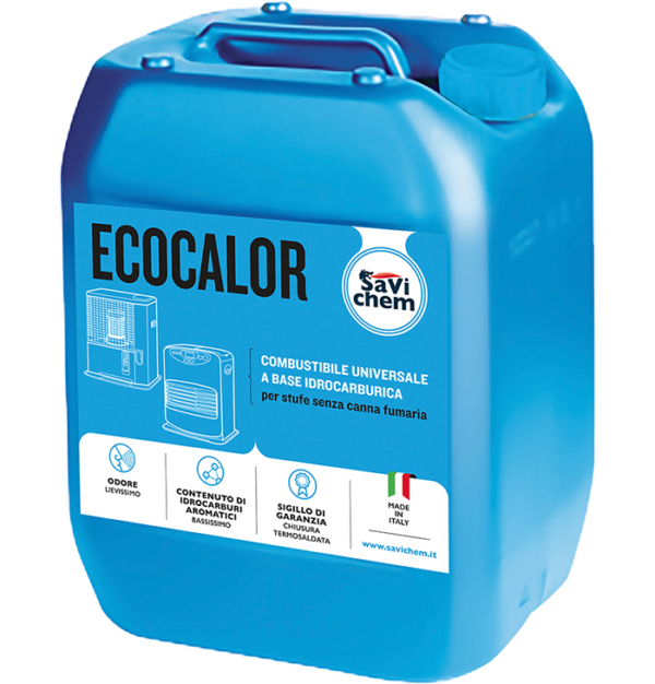 COMBUSTIBILE LIQUIDO INODORE UNIVERSALE ECOCALOR 18 LT. COD.001820