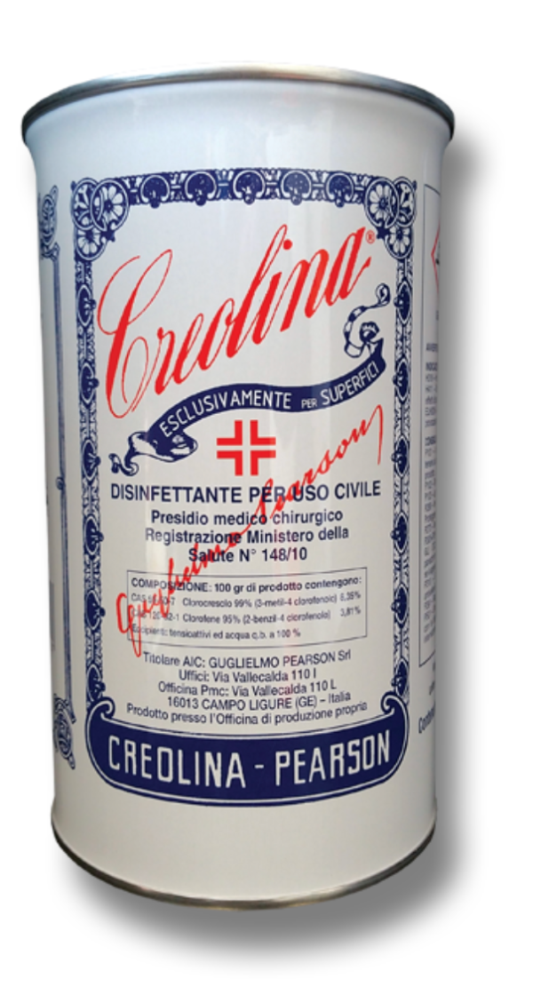 CREOLINA LT.1 PEARSON DISINFETTANTE CAVALLI GALLINE STALLE USO CIVILE CO02227