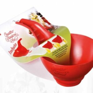 BORMIOLI 4 STAGIONI IMBUTO COLORE ROSSO ORIGINALE BORMIOLI CODICE 280974