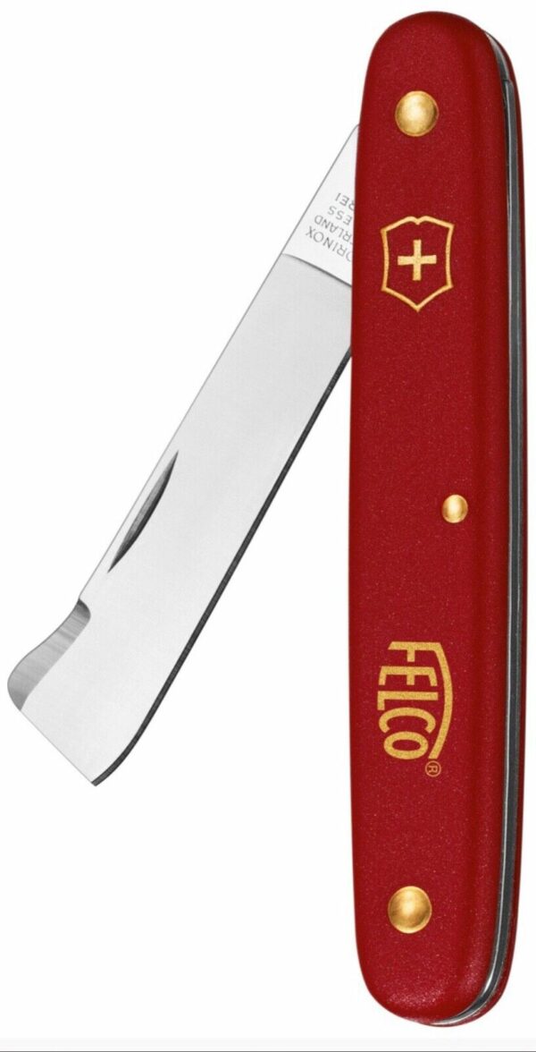 COLTELLO PER INNESTO MANICO ROSSO LAMA ACCIAIO INOX ORIGINALE VICTORINOX 1063/52