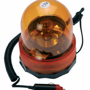 LAMPEGGIANTE LUCE SEGNALETICA MAGNETICA LUCE GIALLA ALIMENTAZIONE 12V BGS9761
