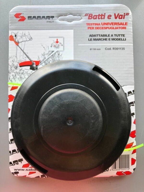 TESTINA PER DECESPUGLIATORE UNIVERSALE ADATTABILE A TUTTE LE MARCHE R301135