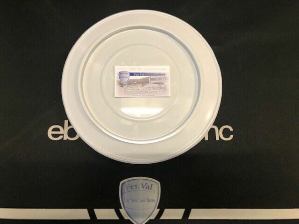 ROSONE VERNICIATO DIAMETRO CM.18 CON TAPPO BIANCO
