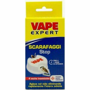 VAPE EXPERT SCARAFAGGI STOP PRESIDIO CHIRURGICO 4 ESCHE INSETTICIDE VAPESCARAF