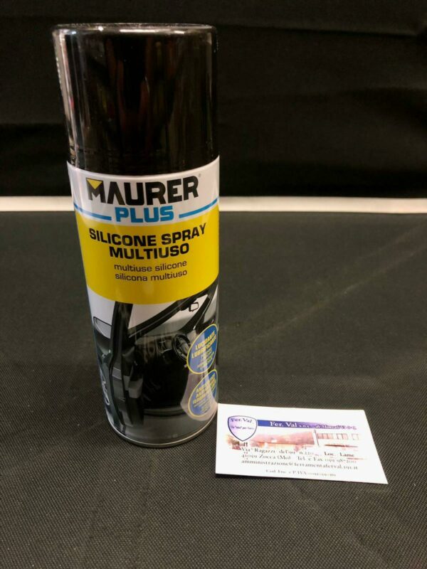 SILICONE MULTIUSO SPRAY ANTIADESIVO LUBRIFICANTE PROTETTIVO ANTISTATICO FI87717