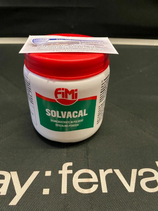 DISINCROSTANTE IN POLVERE SOLVACAL PER SUPERFICI 500GR. 06301 NUOVO COD.750930