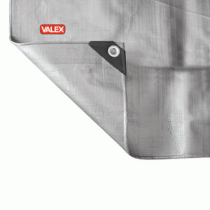 TELO CON OCCHIELLI RINFORZATO GRIGIO 6X10MT 220G/MQ IMPERMEABILE VALEX 1454292