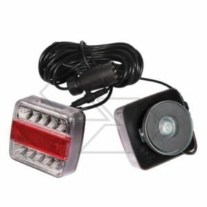 KIT MAGNETICO LUCI LED PER RIMORCHIO 7,5M CALAMITA SUL RETRO 12V COD.A28409
