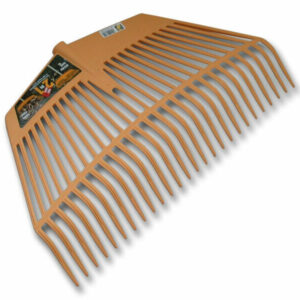 RASTRELLO/SCOPA PER FOGLIE 26 DENTI 60 CM. RASTRELLO SIEPE ERBA S/MANICO 29460
