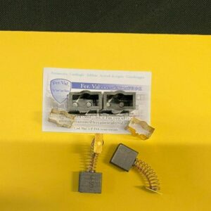 COPPIA SPAZZOLE PER TRONCATRICE VALEX TLS250 TLS250N RICAMBIO VALEX COD. 7250205