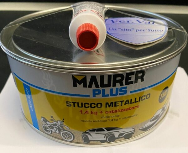 STUCCO METALLICO DA 750ML PER UN PESO TOTALE DI 1,4 KG + CATALIZZATORE FI82210