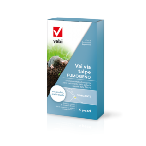 REPELLENTE VEBI TALPE FUMOGENO TALPICIDA RODITORI PZ.4 CARTUCCE SCACCIA TALPE