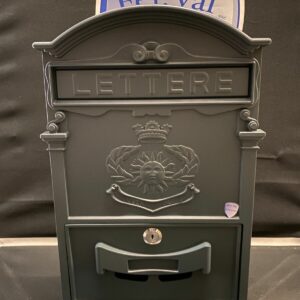 CASSETTA POSTALE ALLUMINIO MAURER “ROYAL” 26x9x41H LETTERE BUCA POSTA FI51401