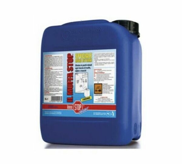 MUFFA STOP SANIFICANTE PREVIENE FORMAZIONE MUFFE ALGHE ML.5000 LT.5 COD.MUFF004