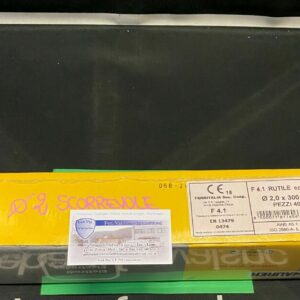 MAURER ELETTRODI RIVESTIMENTO RUTILE F 4.1 DIAMETRO 2,0X300MM PZ. 400 COD.81160
