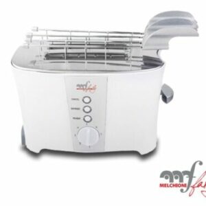TOSTAPANE PER TOAST 2 FETTE 600W 7 LIVELLI COTTURA TIMER TOSTO 635298