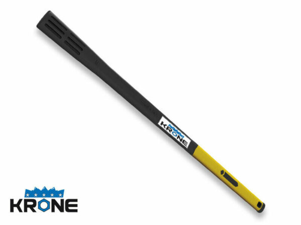 MANICO MAZZA KRONE IN FIBRA BIM CM.90 COLOR GIALLO-NERO IN NYLON COD.708110